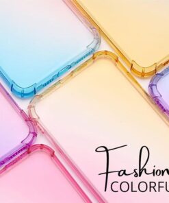 New Gradient Color Two-In-One Anti-Fall Mobile Phone Case