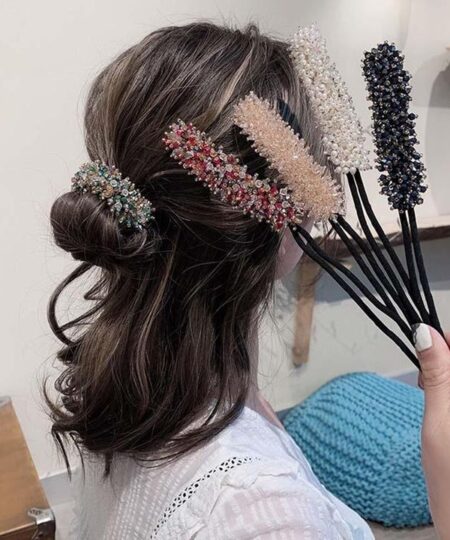 Headdress Flower Bud Head Hair Set
