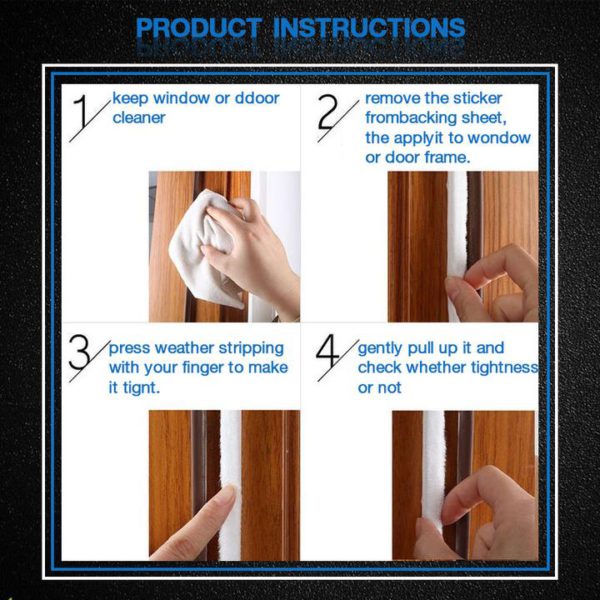 Weather Stripping Door Seal Strip（Merry Christmas Promotion-50% OFF）