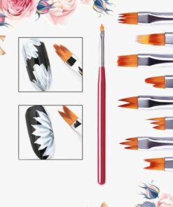 [PROMO 30% OFF] EZ Petal Flower Nail Art Brush Pen