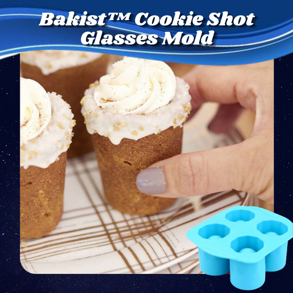 [PROMO 30% OFF] Bakist™ Cookie Shot Glasses Mold