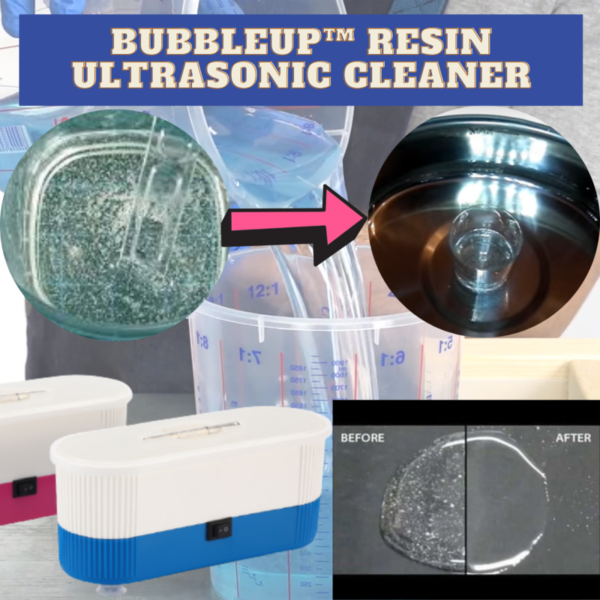 [PROMO 30% OFF] BubbleUp™ Resin Ultrasonic Cleaner