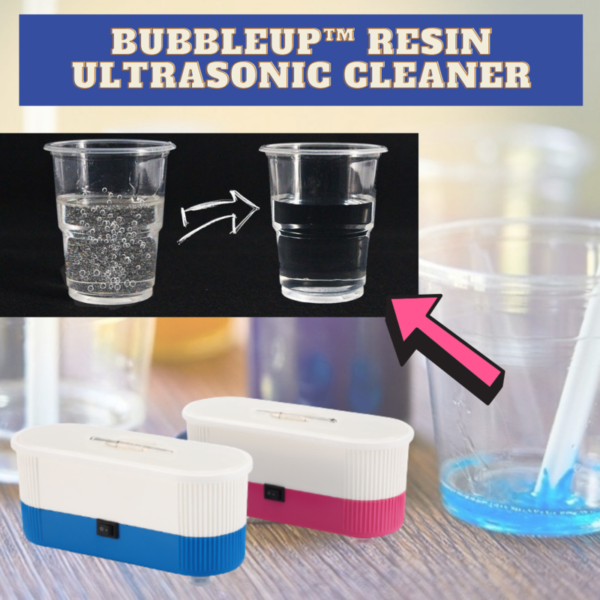 [PROMO 30% OFF] BubbleUp™ Resin Ultrasonic Cleaner