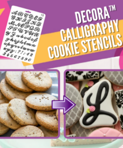 [Promo 30% OFF] Decora™ Calligraphy Cookie Stencils