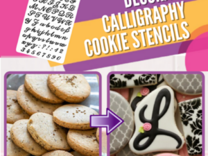 [Promo 30% OFF] Decora™ Calligraphy Cookie Stencils