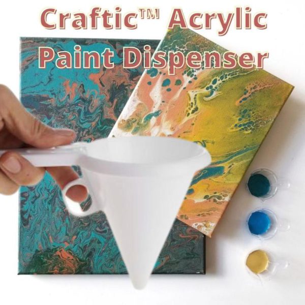 [PROMO 30% OFF] Craftric Acrylic Paint Dispenser