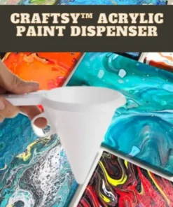 [PROMO 30% OFF] Craftsy™ Acrylic Paint Dispenser