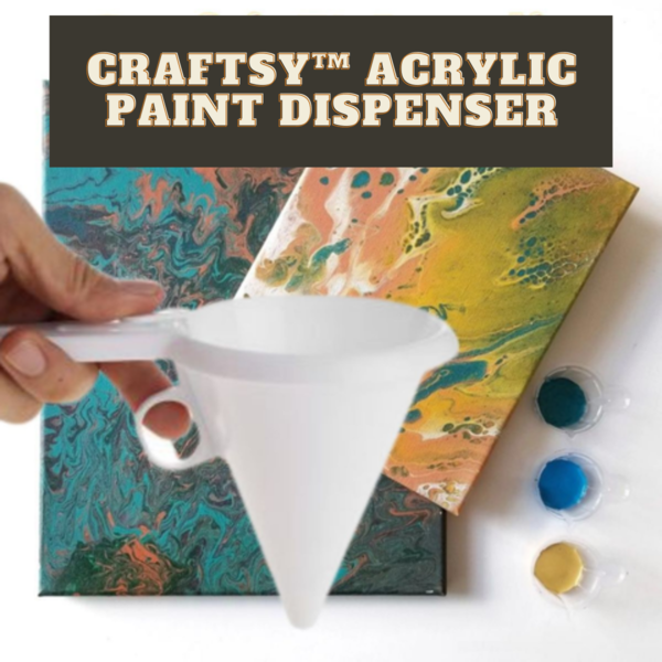[PROMO 30% OFF] Craftsy™ Acrylic Paint Dispenser