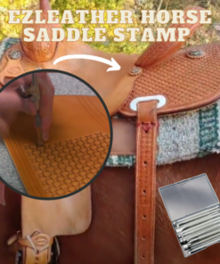 [PROMO 30% OFF] EZLeather Horse Saddle Stamp