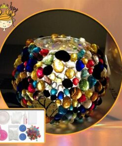 DIY Mosaic Candle Holder Kit