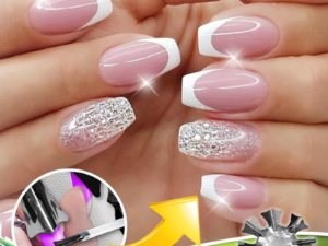 [PROMO 30% OFF] InstaFrench Smile Cut Nail Template