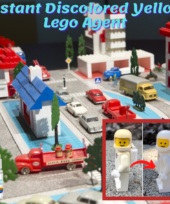 [Promo 30%] Instant Discolored Yellow Lego Agent
