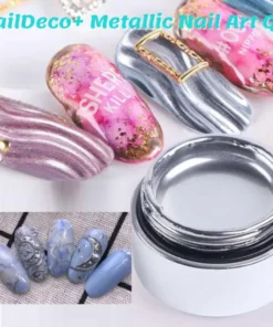 [PROMO 30% OFF] NailDeco+ Metallic Nail Art Gel