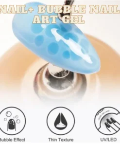 [PROMO 30% OFF] Nail + Bubble Nail Art Gel