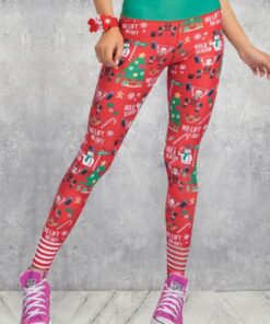 PrettyFAB Christmas Leggings
