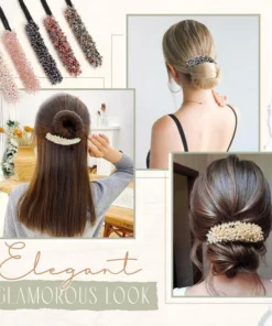 GlamBun™ - Rhinestone Bun Maker