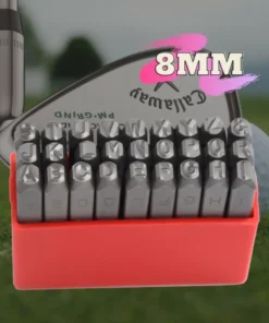 [PROMO 30% OFF] Golf Club Letter Stamp