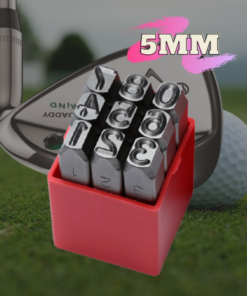 [PROMO 30% OFF] Golf Club Letter Stamp