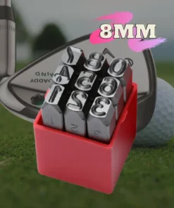 [PROMO 30% OFF] Golf Club Letter Stamp