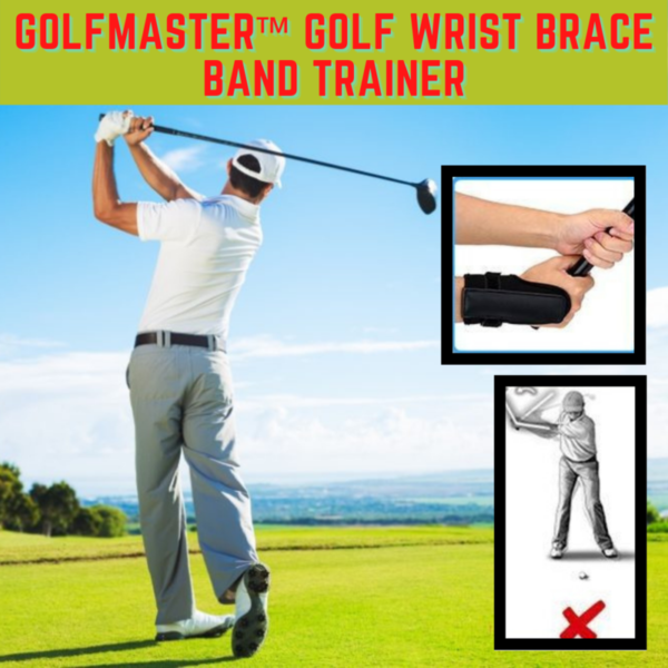 [PROMO 30% Gbanyụọ] GolfMaster™ Golf Wrist Brace Band Trainer