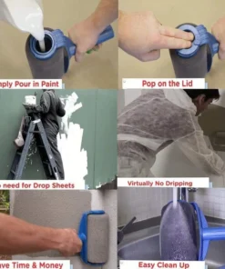 Multifunctional Paint Roller Brush - - 70% OFF TODAY ONLY