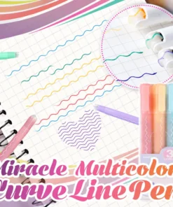 Miracle Multicolor Curve Line Pen