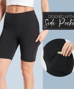 Ice Silk Waist Shaping Workout Shorts