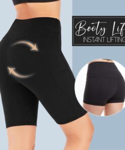 Ice Silk Waist Shaping Workout Shorts