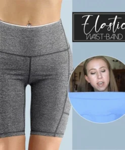 Ice Silk Waist Shaping Workout Shorts