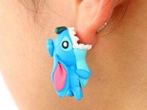 Cute Animal Bite Earrings