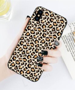 BRIGHT DIAMOND LEOPARD PRINT PHONE CASE