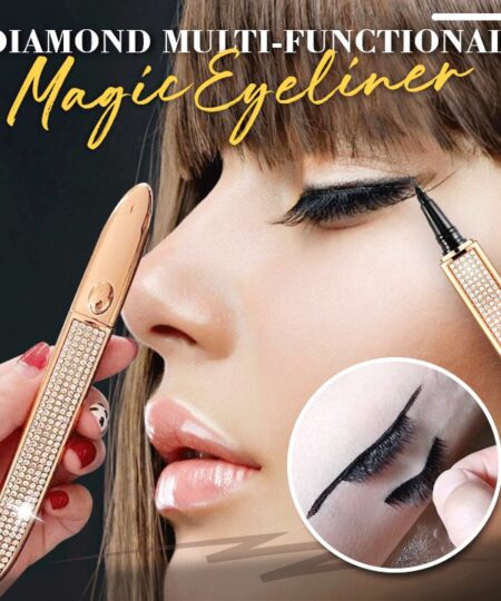 💝💝(ໂປຣໂມຊັ່ນມື້ສຸດທ້າຍ - ຫຼຸດ 50%) Diamond Eyeliner Magic Multi-Functional Magic Eyeliner