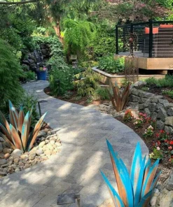 Pure metal+Hot Sales 50% Off-Red Tequila Agave-Perfect for garden decoration