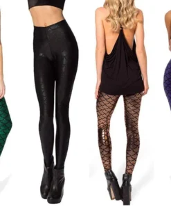LEG SHAPING REFLECTIVE MERMAID LEGGINGS