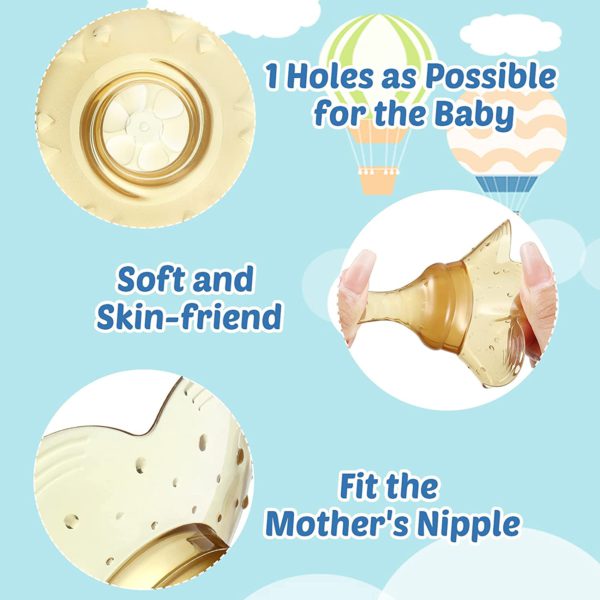 2021 نئون breastfeed سلڪون نپل محافظ