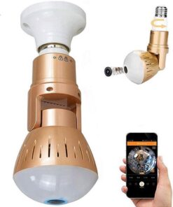 Light Bulb WiFi Security Camera