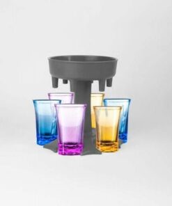 🔥HOT SELLER🔥6 Shot Glass Dispenser og Holder