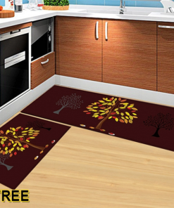 （Viime päivän kampanja - 50 % ALENNUS!!!）🔥2021 uusin 3D keittiön painettu liukumaton matto【Osta yksi, saat yhden ilmaiseksi】