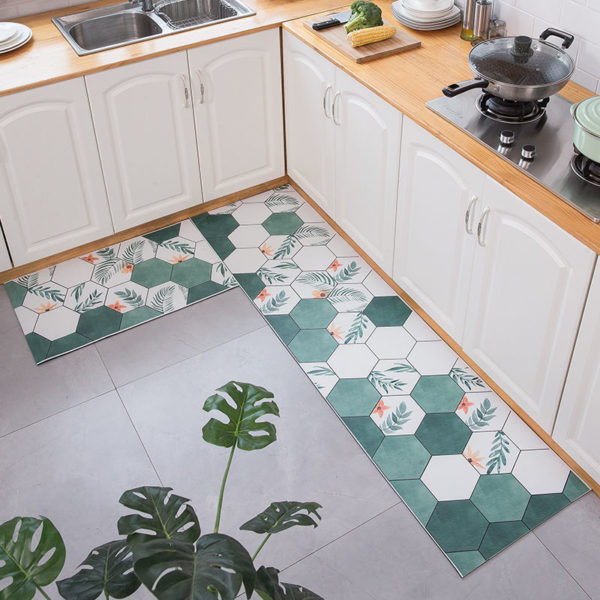 （Last Day Promotion - 50% OFF!!!）🔥2021 latest 3D Kitchen Printed Non-Slip Carpet【Buy One Get One Free】
