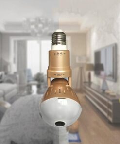 Light Bulb WiFi Security Camera