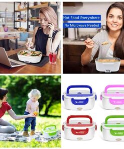 Portable Heated Electric Lunch Box 2 IN 1 - For Car,Truck,School and Work📢 50% OFF
