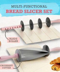 (FATHER'S DAY HOT SALE--50% OFF)Multi-function Bread Slicer Set(BUY 2 GET FREE SHIPPING)