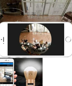 Light Bulb WiFi Security Camera