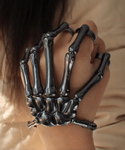 Loopymall Skeleton Hand Bracelet (Adjustable Size) 2020 Christmas Halloween Gift