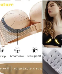 🔥BUY 2 SAVE $10🔥Strapless Front Buckle Lift Bra