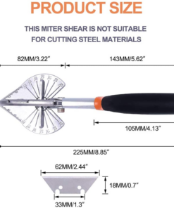 (FATHER'S DAY HOT SALE--50% OFF)Multi-Angle Miter Shear Cutter 2021(🚢BUY 2 GET FREE SHIPPING)
