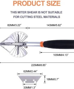 (FATHER'S DAY HOT SALE--50% OFF)Multi-Angle Miter Shear Cutter 2021(🚢BUY 2 GET FREE SHIPPING)