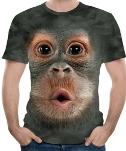 Father's Day Gift✨3D Printed Men's Animal Funny Orangutan T-Shirt