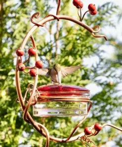 🔥50% OFF TODAY🔥Red Berries Hummingbird Feeder