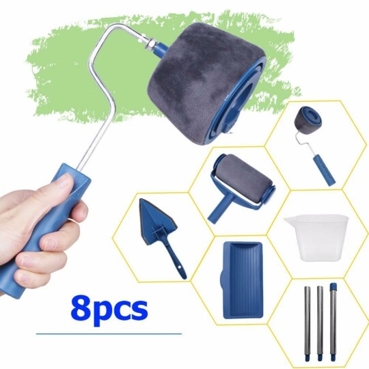 💥Early Summer Big Sale 65% OFF💥8pcs Multifunctional Paint Roller PRO Kit